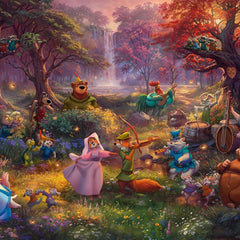 Schmidt Kinkade Disney Robin Hood Jigsaw Puzzle (1000 Pieces)