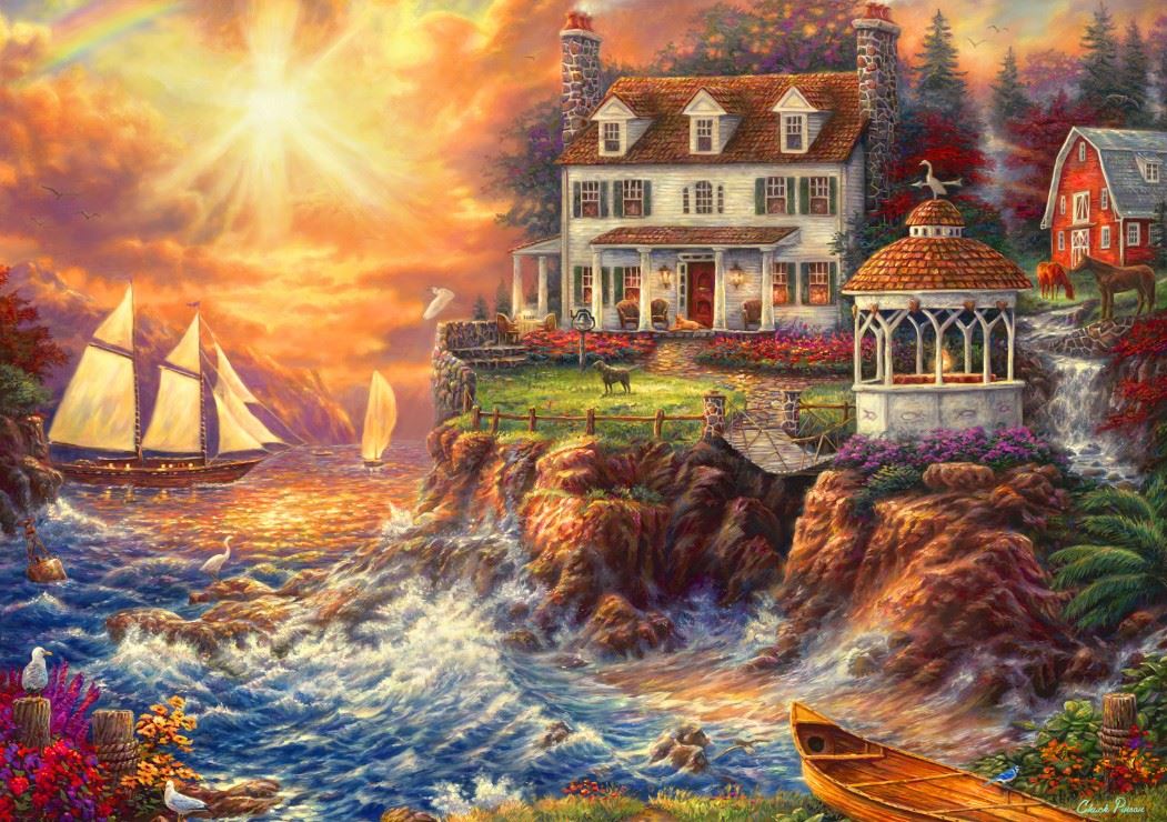 Bluebird Life Above the Fray Jigsaw Puzzle (1000 Pieces) NEW BUT BOX NOT SEALED
