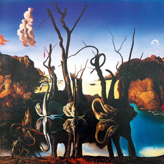 Bluebird Art Dali - Swans Reflecting Elephants Jigsaw Puzzle (1000 Pieces)