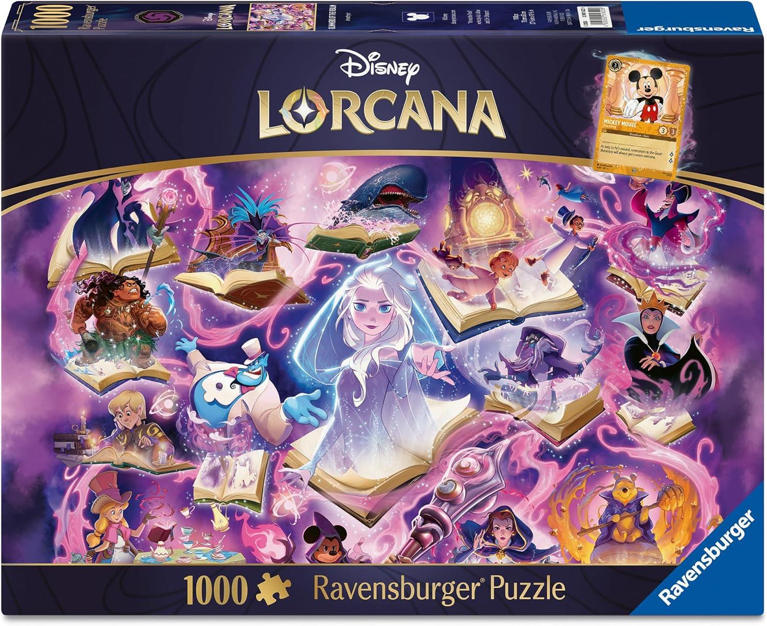 Ravensburger Disney Locarna Glimmers of the Realm: Amethyst Jigsaw Puzzle (1000 Pieces)