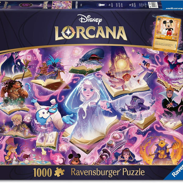 Ravensburger Disney Locarna Glimmers of the Realm: Amethyst Jigsaw Puzzle (1000 Pieces)
