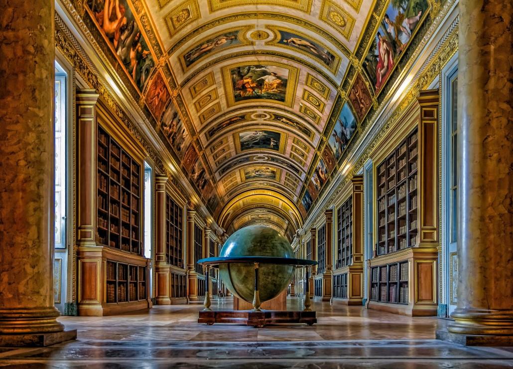 Bluebird Diana Gallery, Fontainebleau Castle Jigsaw Puzzle (1500 Pieces)