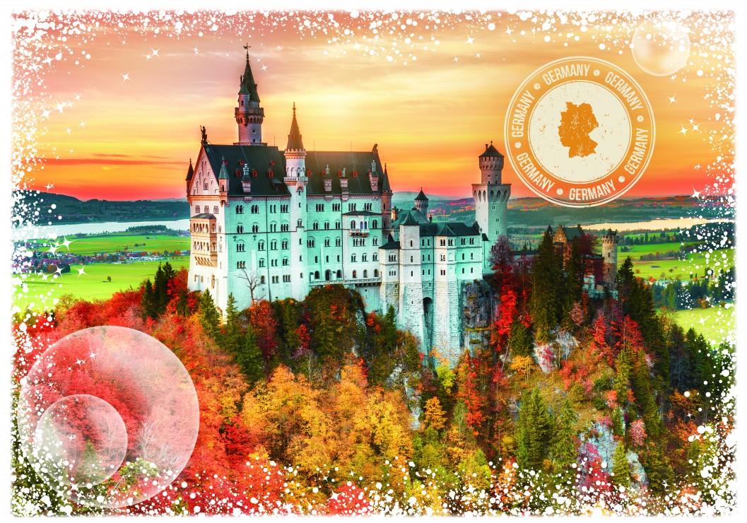 Grafika Travel around the World - Germany Jigsaw Puzzle (1000 Pieces)