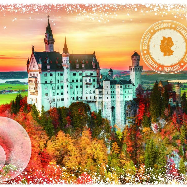 Grafika Travel around the World - Germany Jigsaw Puzzle (1000 Pieces)