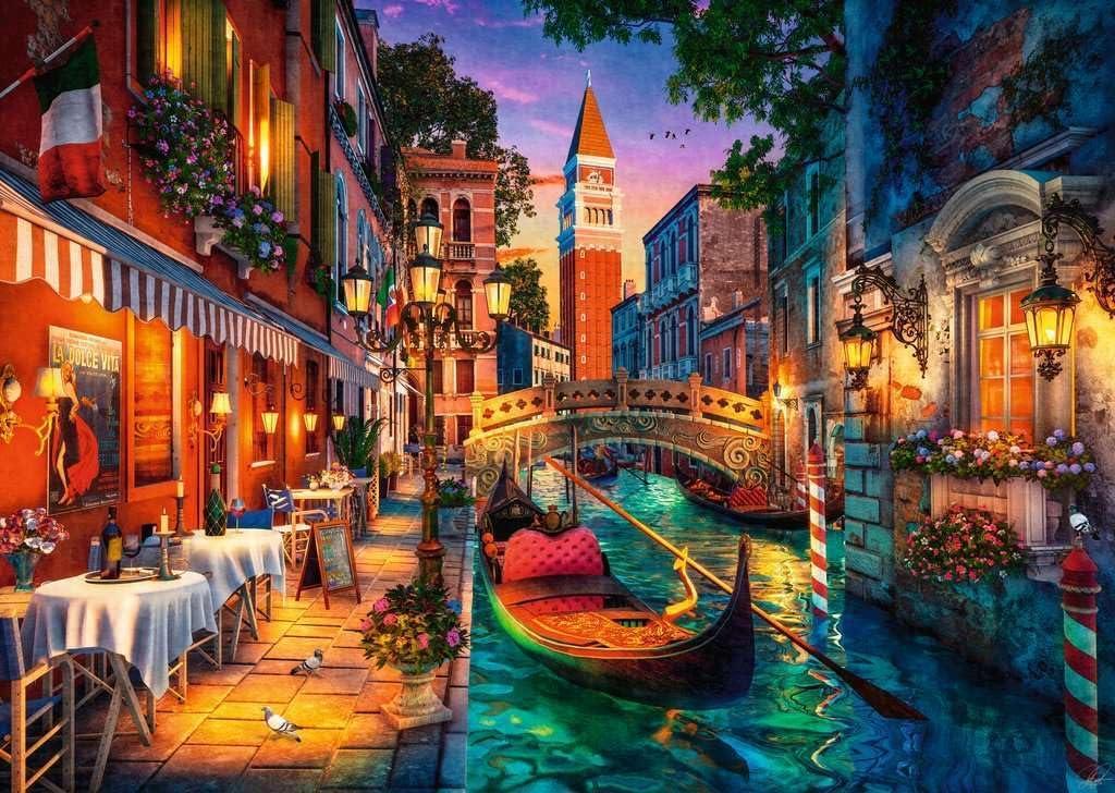 Ravensburger Canal Cruise in Venice Jigsaw Puzzle (1000 Pieces)
