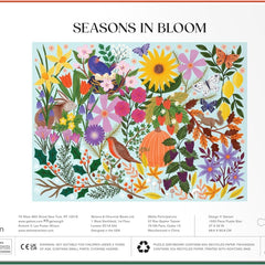 Galison Seasons in Bloom Jigsaw Puzzle (1000 Pieces)