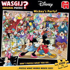 Wasgij Original Disney Mickey's Party Jigsaw Puzzle (1000 Pieces)
