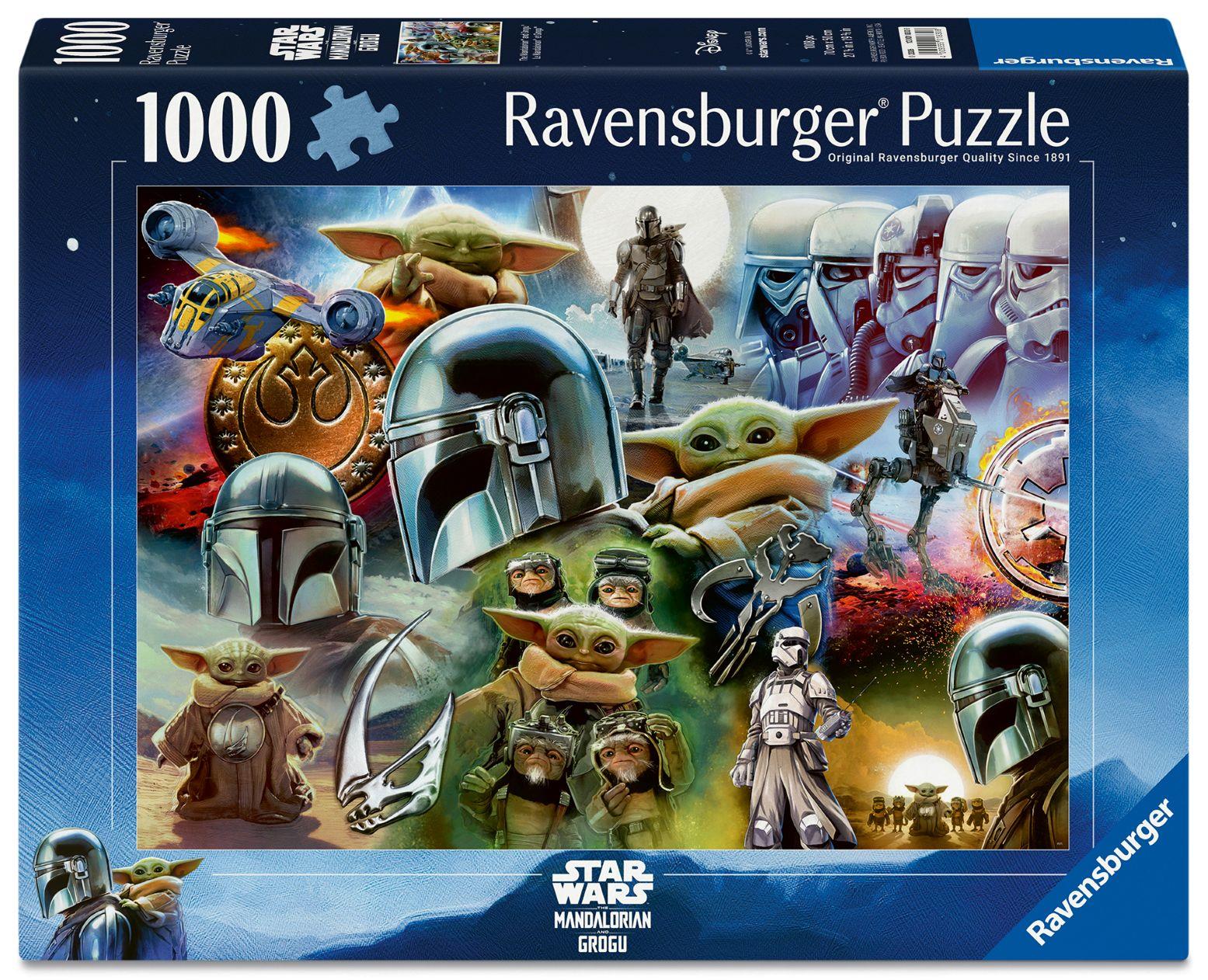 Ravensburger Star Wars Mandalorian and Grogu Jigsaw Puzzle (1000 Pieces)