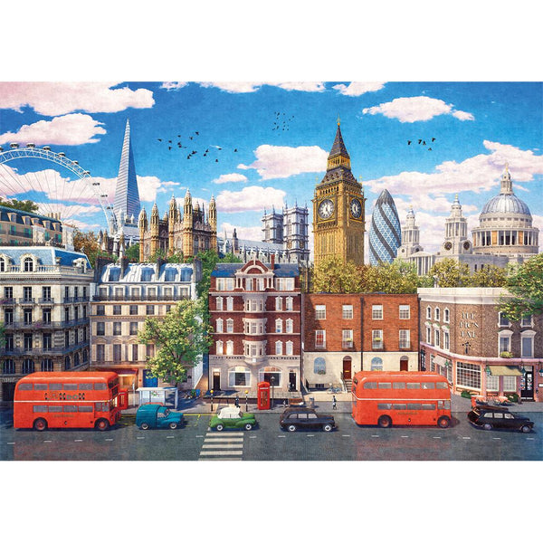 Gibsons Streets of London Jigsaw Puzzle (250 XL Pieces)