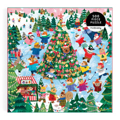 Galison Winter Whirl Jigsaw Puzzle (500 Pieces)