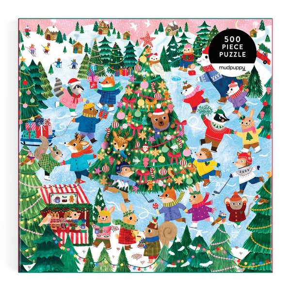 Galison Winter Whirl Jigsaw Puzzle (500 Pieces)