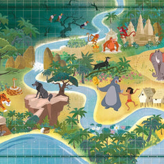 Clementoni Disney Story Maps Jungle Book Jigsaw Puzzle (1000 Pieces)