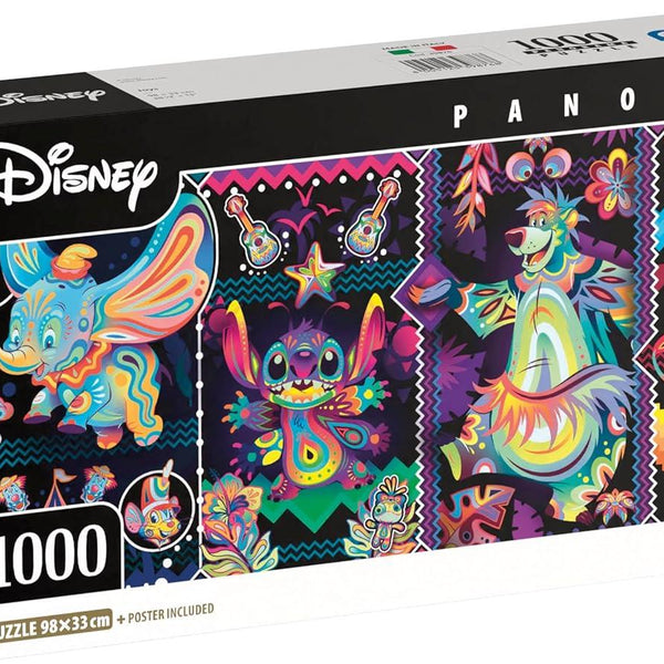 Clementoni Disney Joy Panorama Jigsaw Puzzle (1000 Pieces)