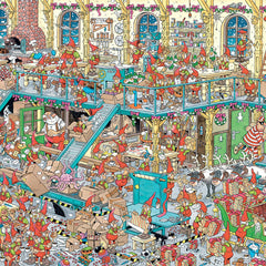 Jan Van Haasteren Santa's Factory Jigsaw Puzzle (1000 Pieces) - EARLY AUGUST
