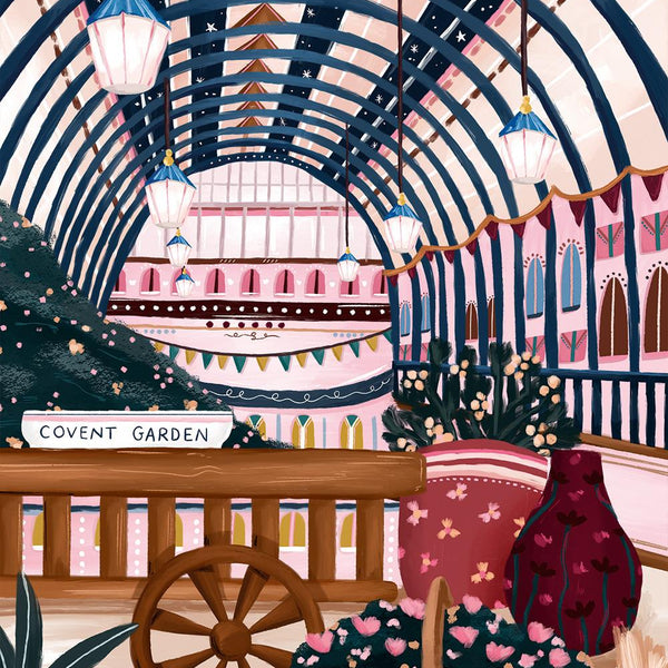 Pieces & Peace Covent Garden Jigsaw Puzzle (500 Pieces)