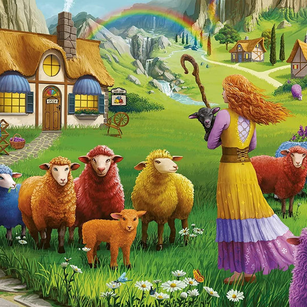 Ravensburger The Happy Sheep Yarn Shop Jigsaw Puzzle (1000 Pieces)