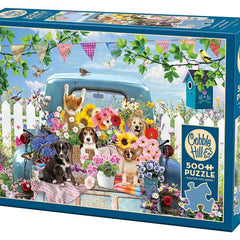 Cobble Hill Country Truck in Summer Jigsaw Puzzle (500 XL Pieces)
