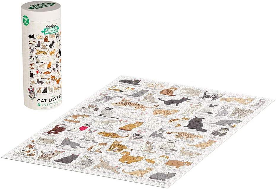 Ridley's Cat Lovers Jigsaw Puzzle (1000 Pieces)