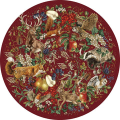 Gibsons The Art File: Winter Story Circular Jigsaw Puzzle (500 Pieces)