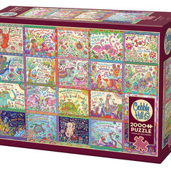 Cobble Hill Happy Thoughts Jigsaw Puzzle (2000 Pieces)