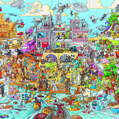 Heye Triangular Hollyworld, Schone Jigsaw Puzzle (1500 Pieces)