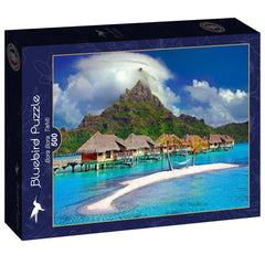 Bluebird Bora Bora, Tahiti Jigsaw Puzzle (500 Pieces)