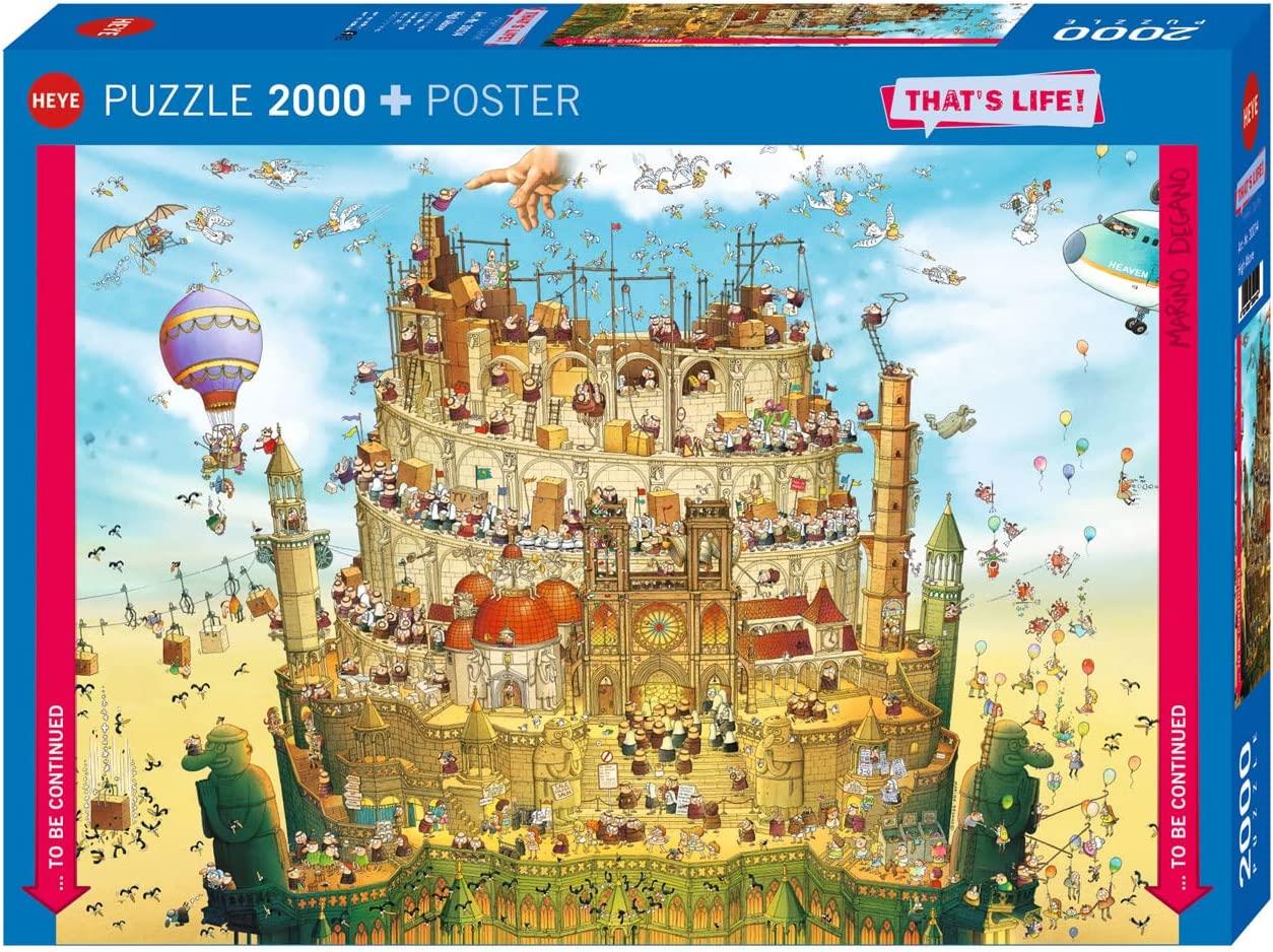 Heye High Above, Thats Life! Jigsaw Puzzle (2000 Pieces)