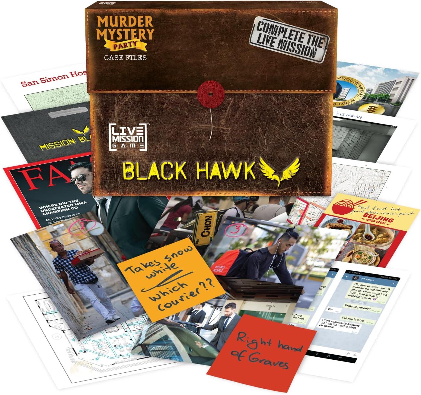 Black Hawk Murder Mystery Party Case File