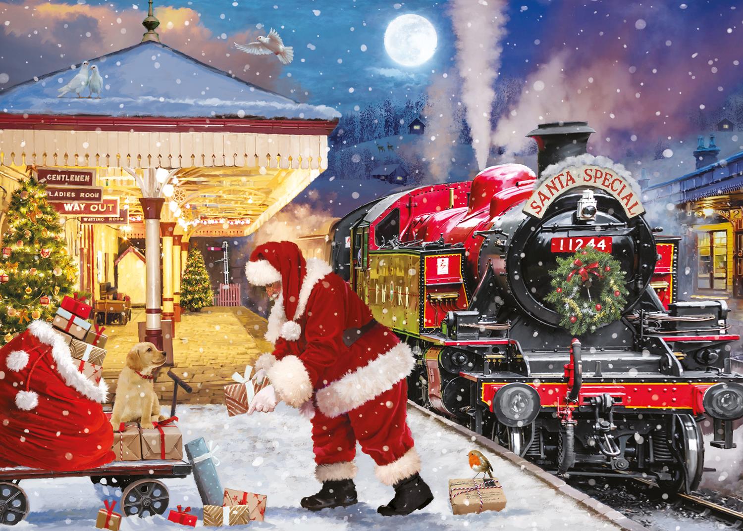 Otter House Midnight Delivery Jigsaw Puzzle (1000 Pieces)