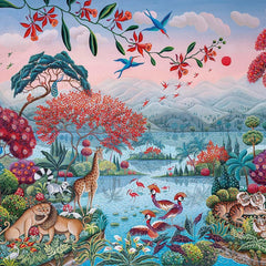 Clementoni  The Peaceful Jungle High Quality Jigsaw Puzzle (2000 Pieces)