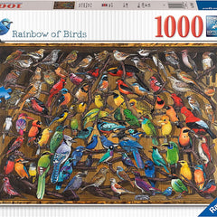 Ravensburger Rainbow Birds Jigsaw Puzzle (1000 Pieces)