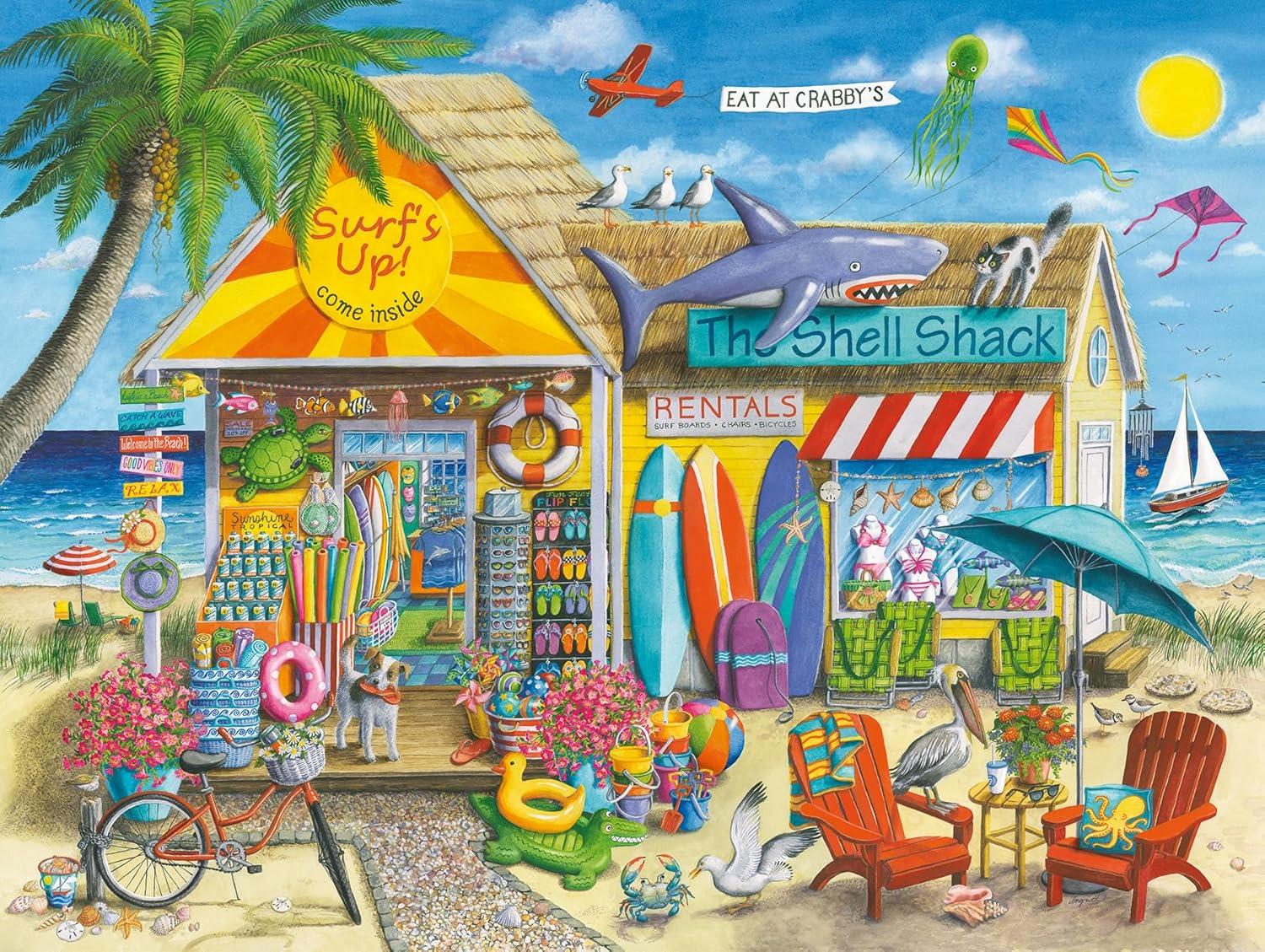 Ravensburger Surf's Up Jigsaw Puzzle (1500 Pieces) DAMAGED BOX