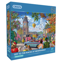 Gibsons Off to the Races at Newmarket Jigsaw Puzzle (1000 Pieces)