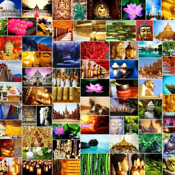 Grafika Zen Collage Jigsaw Puzzle (500 Pieces)
