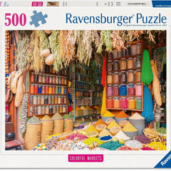 Ravensburger Colourful Spices & Herbs Morocco Jigsaw Puzzle (500 Pieces)