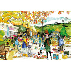 Gibsons A Dog's Life Jigsaw Puzzle (4 x 500 Pieces)