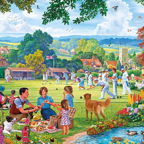 Gibsons Bowling by the Brook Jigsaw Puzzle (500 Pieces)