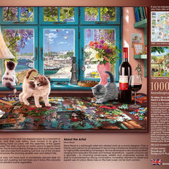 Ravensburger The Puzzler's Desk Jigsaw Puzzle (1000 Pieces)