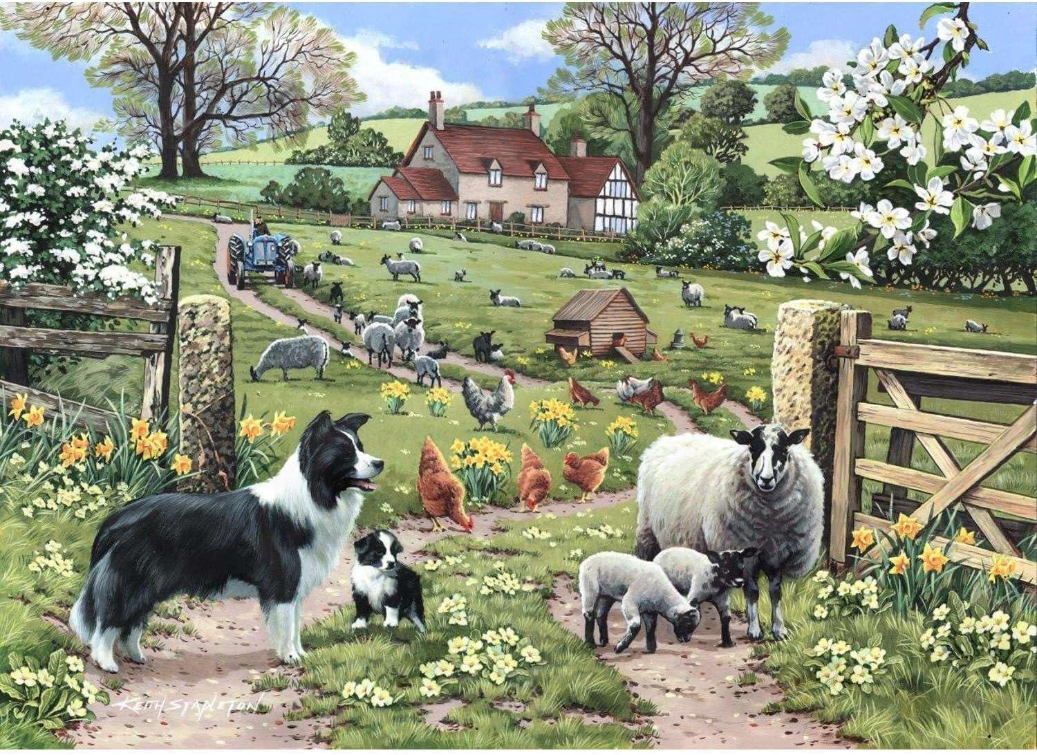House of Puzzles Early Learning Jigsaw Puzzle (1000 Pieces)