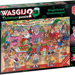 Wasgij Christmas 18 Gingerbread Showstopper Jigsaw Puzzle (2 x 1000 Pieces)