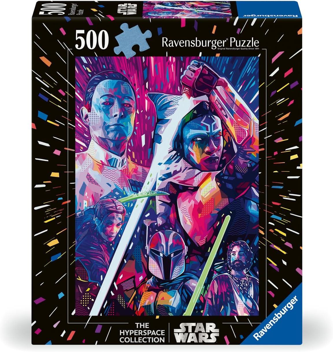 Ravensburger Star Wars Hyperspace Ahsoka Jigsaw Puzzle (500 XL Extra Large Pieces)