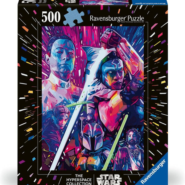 Ravensburger Star Wars Hyperspace Ahsoka Jigsaw Puzzle (500 XL Extra Large Pieces)