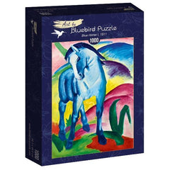 Bluebird Art Franz Marc - Blue Horse I, 1911 Jigsaw Puzzle (1000 Pieces)