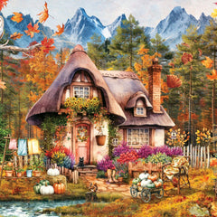 Ravensburger Pumpkin Cottage Jigsaw Puzzle (1000 Pieces)