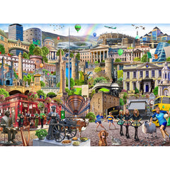 Gibsons Dublin Calling Jigsaw Puzzle (1000 Pieces) DAMAGED  BOX