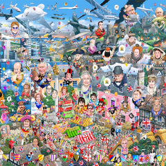 I Love GB Too! Mike Jupp Jigsaw Puzzle (1000 Pieces)