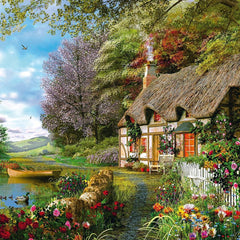 Ravensburger Country Cottage Jigsaw Puzzle (1500 Pieces) DAMAGED BOX