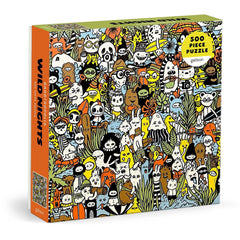 Galison Wild Nights by Barbtropolis Jigsaw Puzzle (500 Pieces)