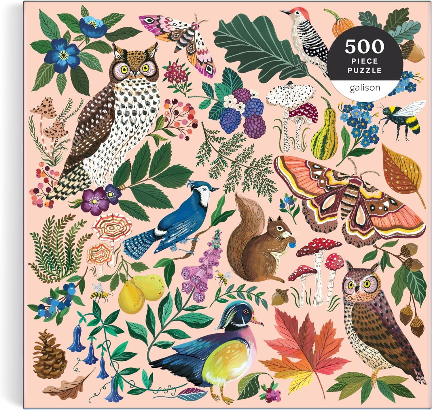 Galison Nature in Autumn Jigsaw Puzzle (500 Pieces)