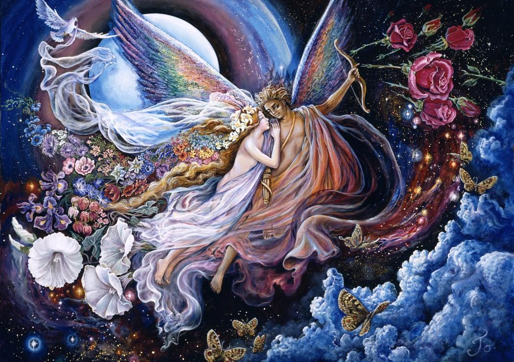 Grafika Josephine Wall - Eros and Psyche Jigsaw Puzzle (1500 Pieces)